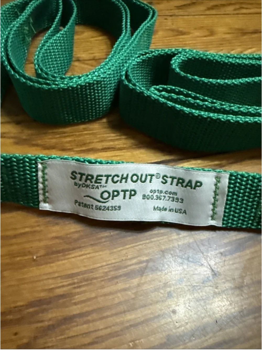 the Original Stretch Out Strap with Exercise Book, USA Made Top Choice Stretch O